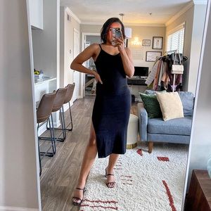 Cloud seamless take midi dress